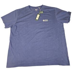 Alpine Design Graphic T Shirt Mens XXL Longs Peak Colorado Blue NWT